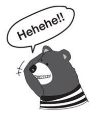 Black Bear Diary sticker #1851507