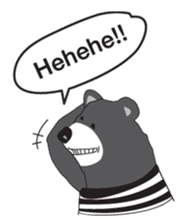 Black Bear Diary sticker #1851507