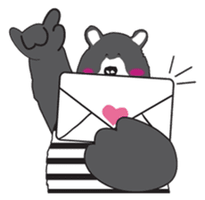 Black Bear Diary sticker #1851509