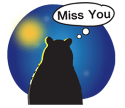 Black Bear Diary sticker #1851510
