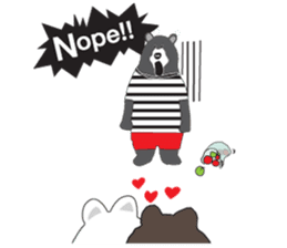 Black Bear Diary sticker #1851515