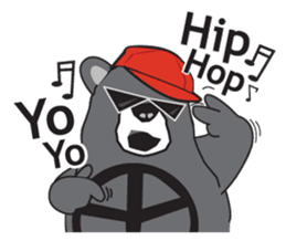 Black Bear Diary sticker #1851516