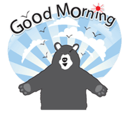 Black Bear Diary sticker #1851517