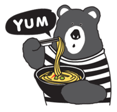 Black Bear Diary sticker #1851521