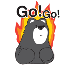 Black Bear Diary sticker #1851522