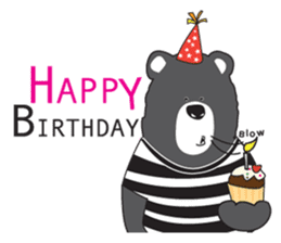 Black Bear Diary sticker #1851523