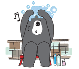 Black Bear Diary sticker #1851526