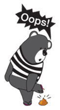 Black Bear Diary sticker #1851527