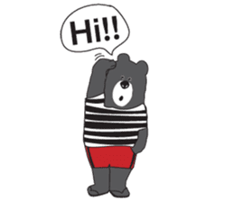 Black Bear Diary sticker #1851528