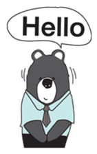 Black Bear Diary sticker #1851529