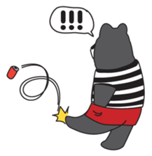 Black Bear Diary sticker #1851531