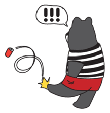 Black Bear Diary sticker #1851531