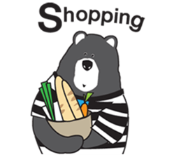 Black Bear Diary sticker #1851536