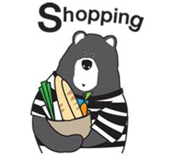 Black Bear Diary sticker #1851536