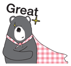 Black Bear Diary sticker #1851537