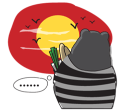 Black Bear Diary sticker #1851538