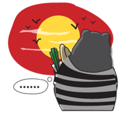 Black Bear Diary sticker #1851538