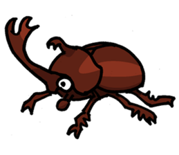 beetles and stag beetles sticker #1851662