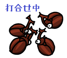 beetles and stag beetles sticker #1851668