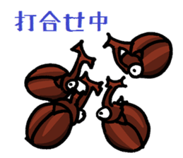 beetles and stag beetles sticker #1851668