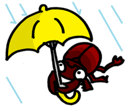 beetles and stag beetles sticker #1851674