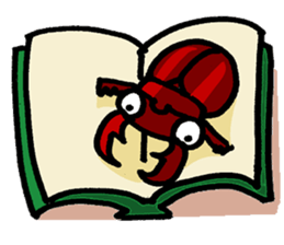 beetles and stag beetles sticker #1851680