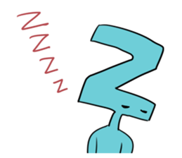 alphabet man sticker #1852446