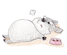 Fu-chan of Schnauzer sticker #1852790