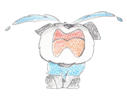 Fu-chan of Schnauzer sticker #1852794