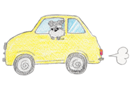 Fu-chan of Schnauzer sticker #1852795