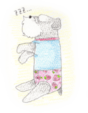 Fu-chan of Schnauzer sticker #1852798