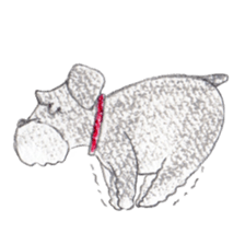 Fu-chan of Schnauzer sticker #1852803