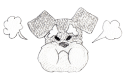 Fu-chan of Schnauzer sticker #1852805