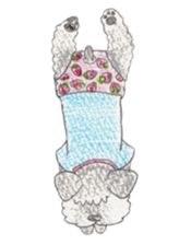 Fu-chan of Schnauzer sticker #1852806