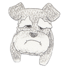 Fu-chan of Schnauzer sticker #1852807