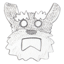 Fu-chan of Schnauzer sticker #1852808