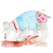 Fu-chan of Schnauzer sticker #1852820