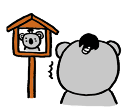 Koala-Samurai sticker #1853133