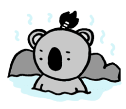 Koala-Samurai sticker #1853137