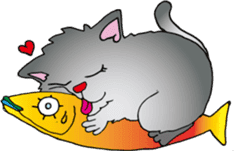 Drunk CAT sticker #1853671