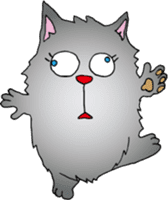 Drunk CAT sticker #1853674