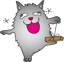 Drunk CAT sticker #1853681