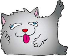 Drunk CAT sticker #1853693