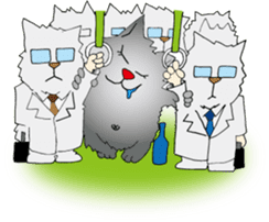 Drunk CAT sticker #1853698