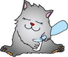 Drunk CAT sticker #1853700