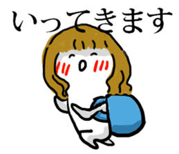 Japanese OTAKU GIRL Sticker sticker #1853908