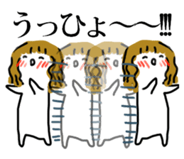 Japanese OTAKU GIRL Sticker sticker #1853922