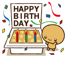 Japanese food 'Nattou' character sticker #1854047