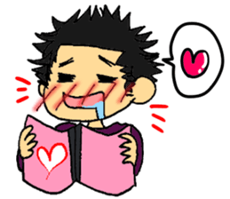 Daily life of Tora sticker #1854434