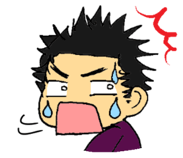 Daily life of Tora sticker #1854435